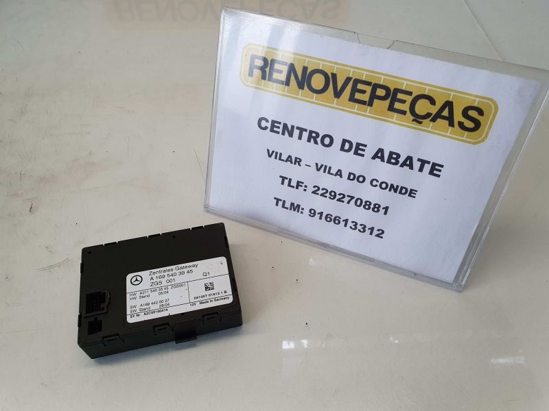 Centralina do fecho central MERCEDES-BENZ Classe A (W169)