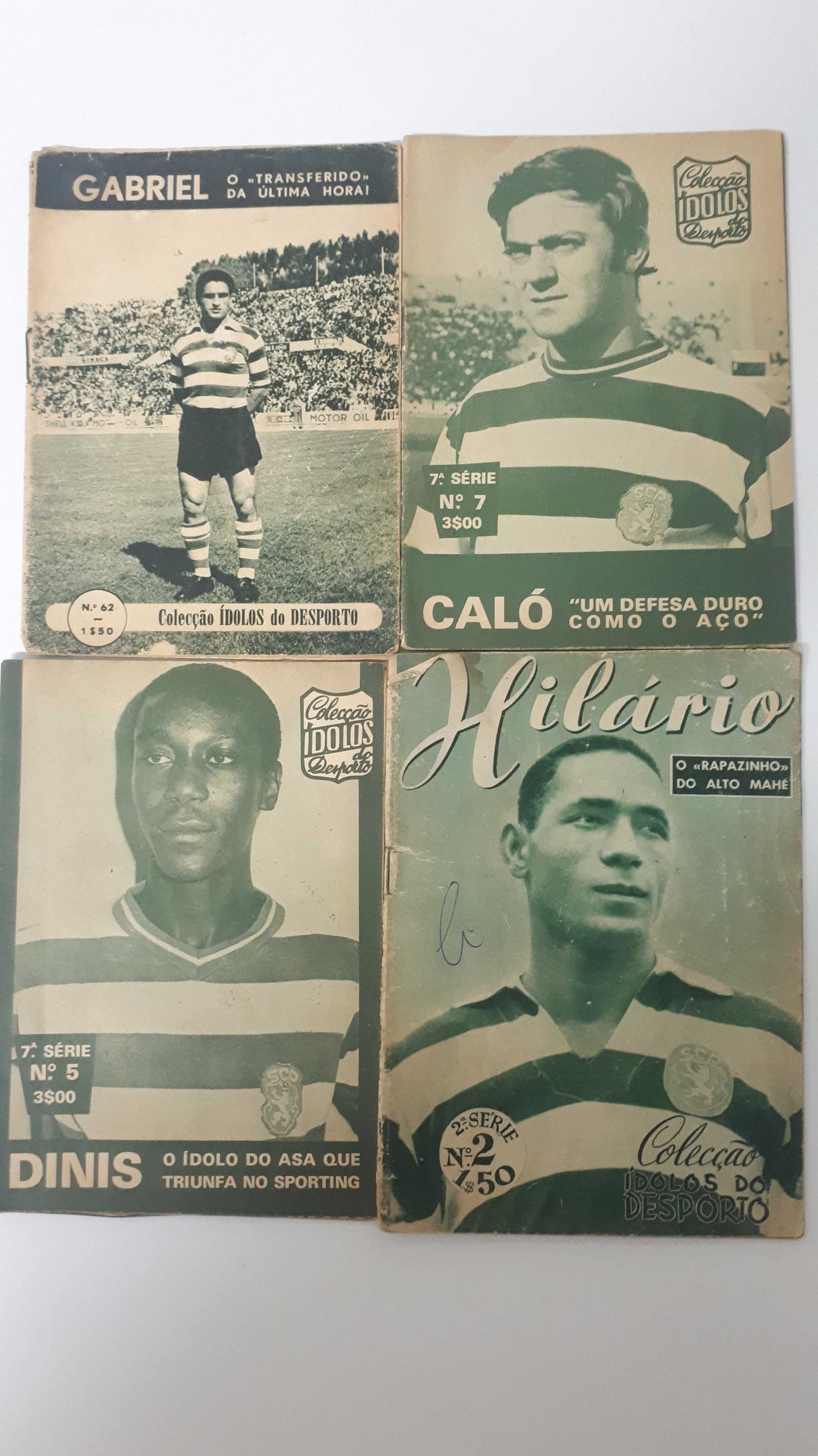 Colecção Ídolos do Desporto 19 unidades,