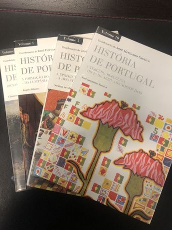História de Portugal - José Hermano de Saraiva. Coleção completa