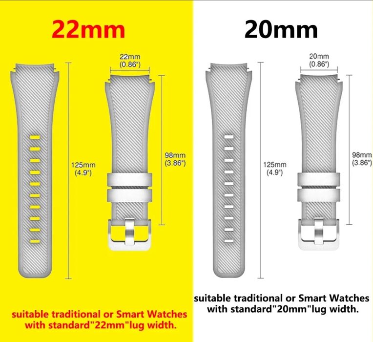 Ремешок для Samsung Galaxy Huawei Amazfit