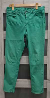 Spodnie damskie zielone L