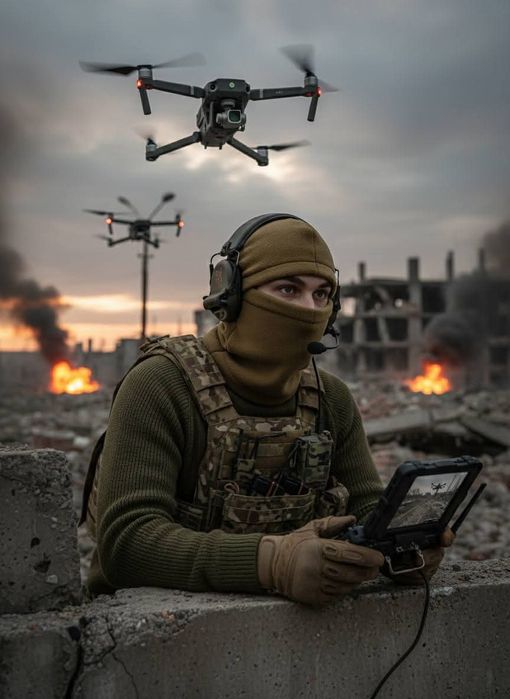 Нова флісова балаклава Койот.