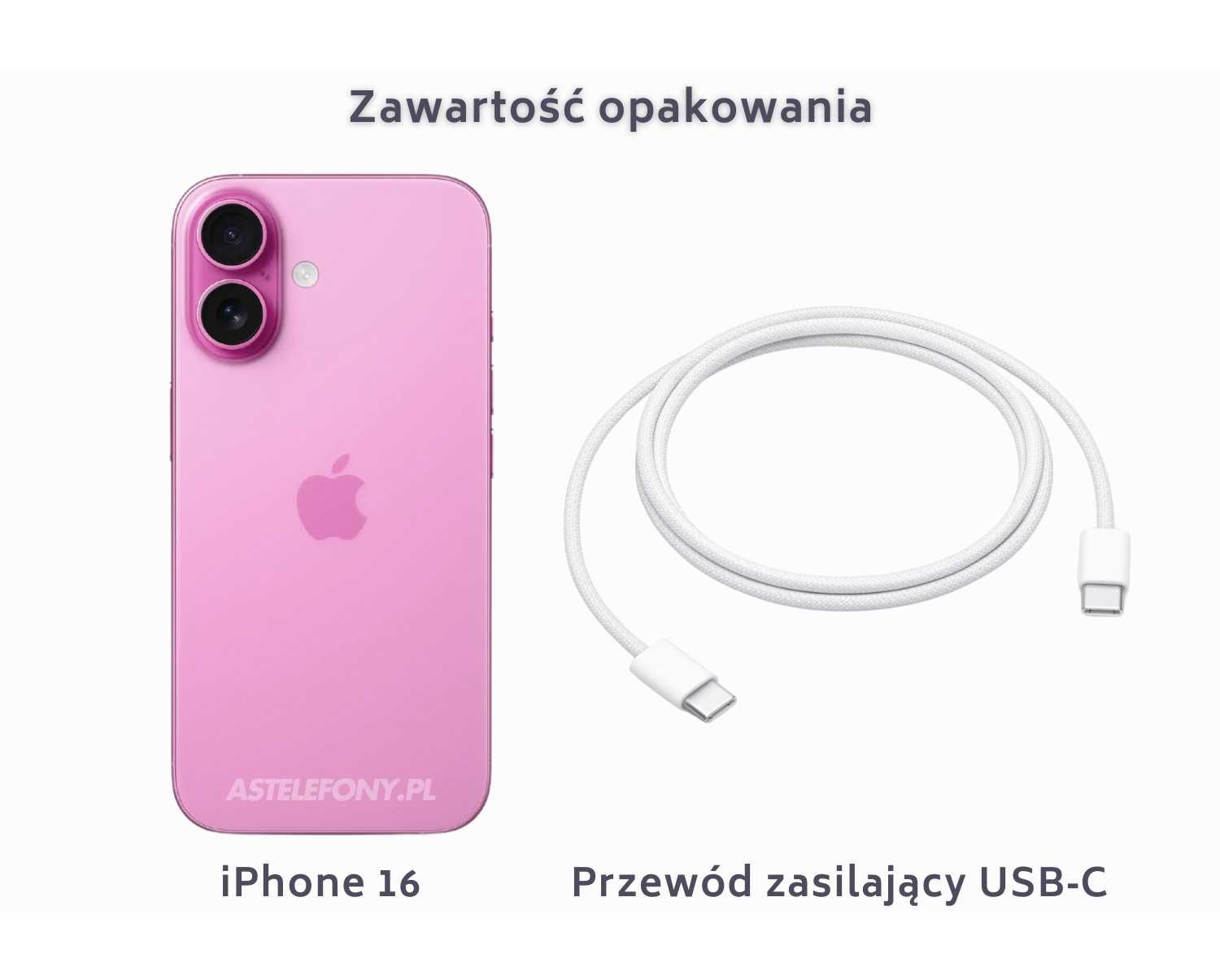 iPhone 16 128GB Różowy Pink 3200zł Żelazna 89
