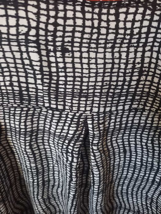 Bluzka, koszula, tunika, czarno-biała, oversize