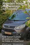 Wynajem Aut - Wypożyczalnia - Ford Transit - 8-osobowy
