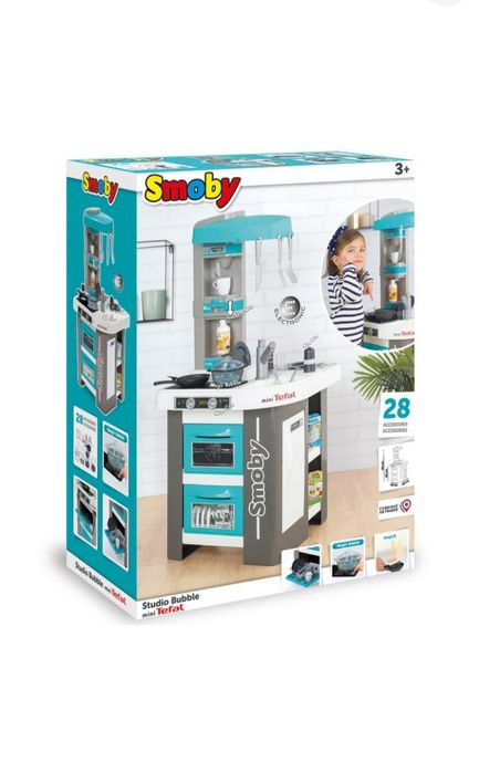Детская кухня Smoby Mini Tefal Studio Bubble