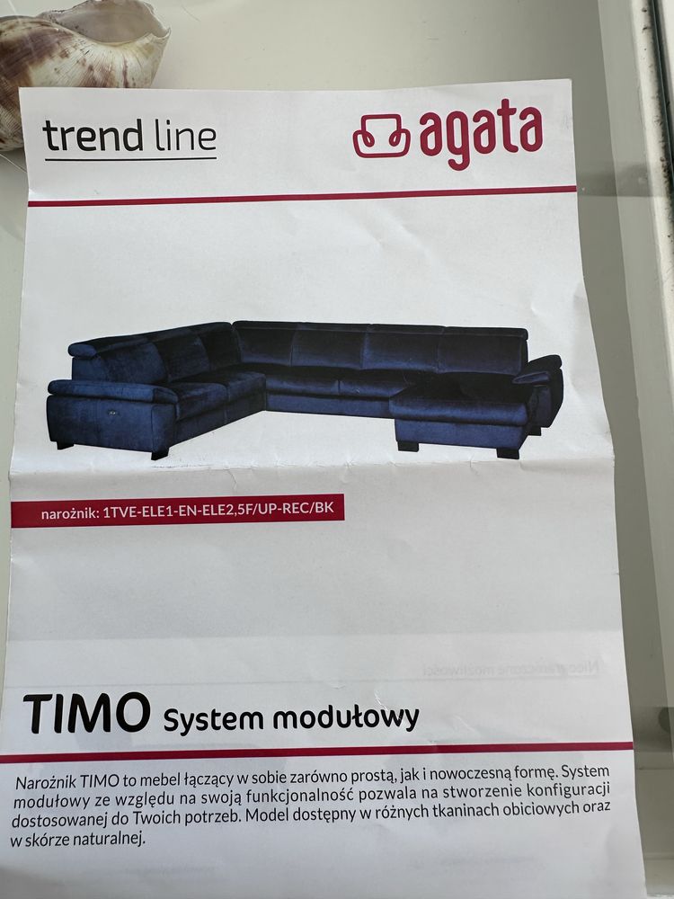 Narożnik timo system modułowy