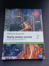 Oblicza geografi 2 karty pracy