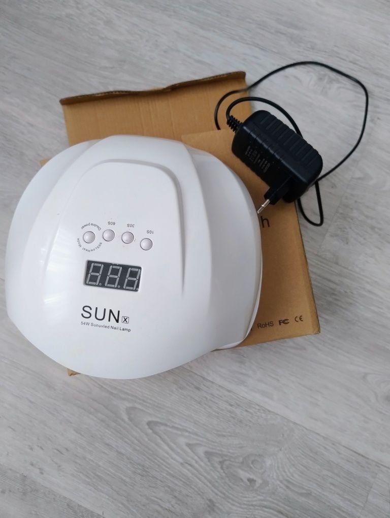 LED+UV Лампа для манікюру та педикюру SUN X, 54W