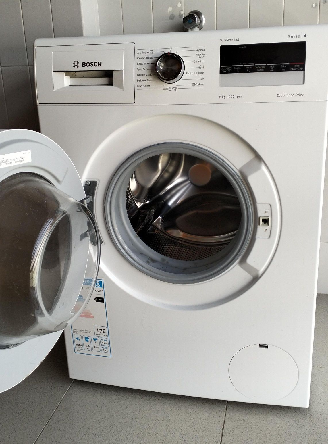 Máquina de Lavar Roupa Bosch WAN24268EP
