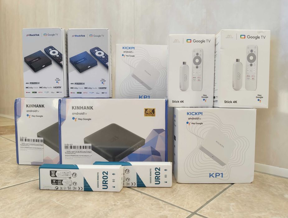 • Kickpi KP1 2/32 Gb • HOMATICS 4K TV Stick 2/32 Gb
