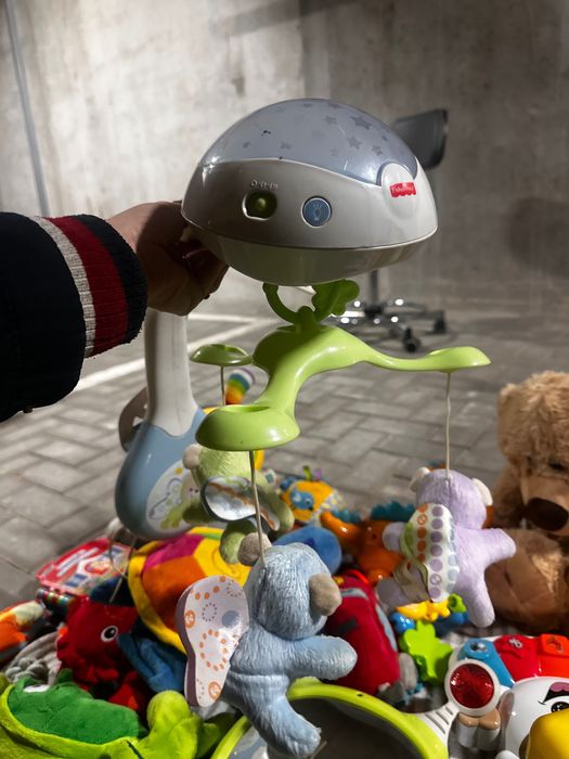 Karuzela fisher prince na łóżeczko