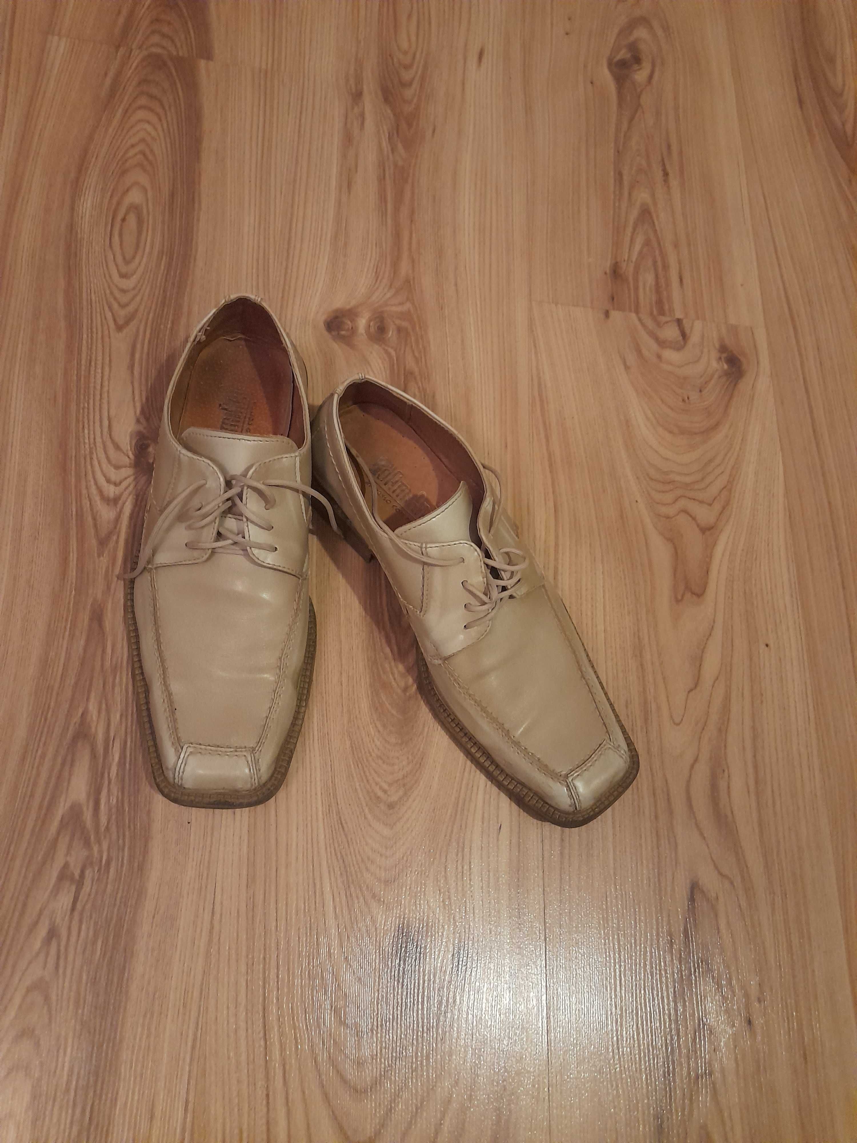 Buty męskie wizytowe vintage r. 42 Lavorazione Italiana