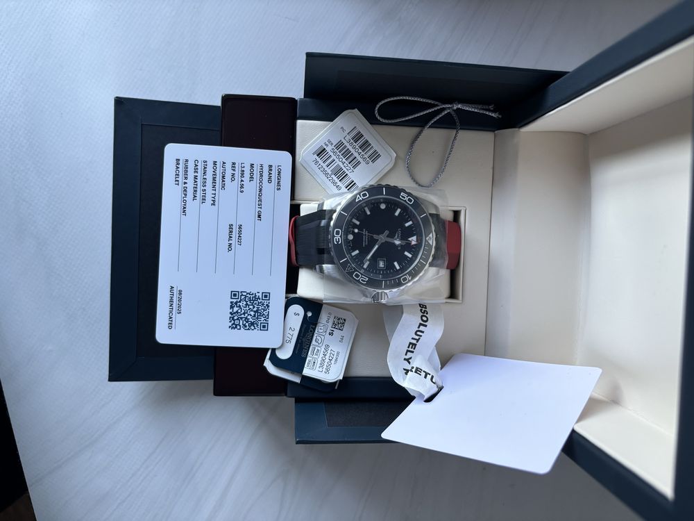 Longines HydroConquest Automatic L3.890.4.56.9 43mm