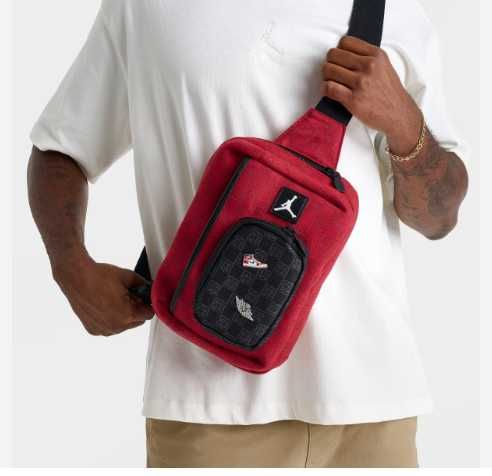 Сумка Jordan 23 Monogram Sling Bag (3L) оригинал,РАСПРОДАЖА