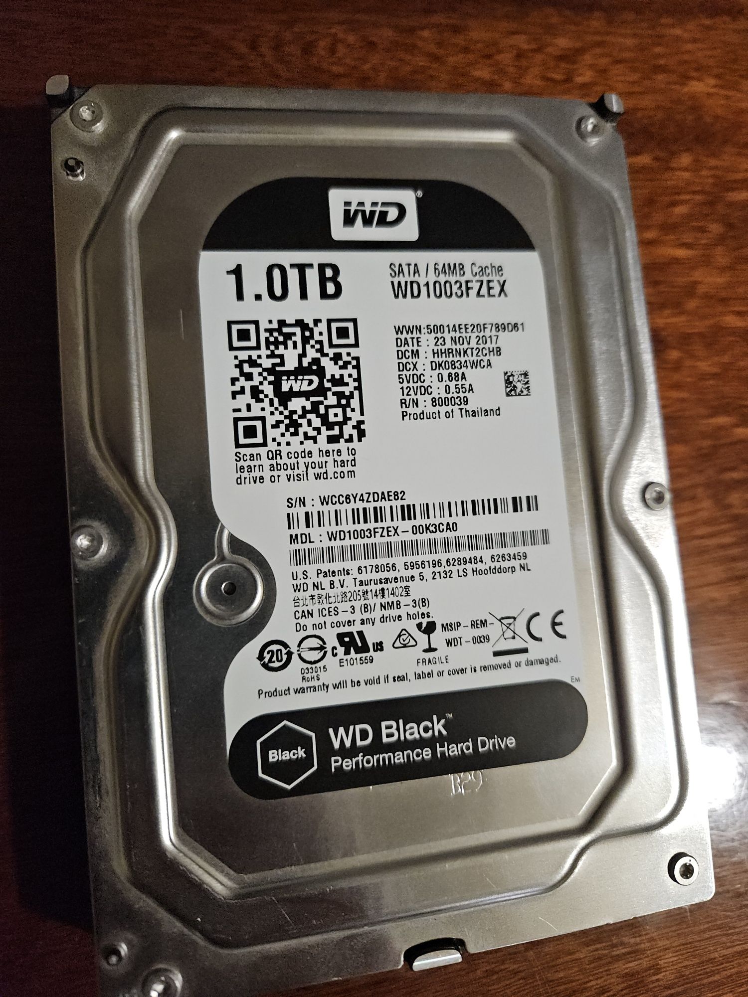 Жесткий диск, HDD 1TB, 3.5