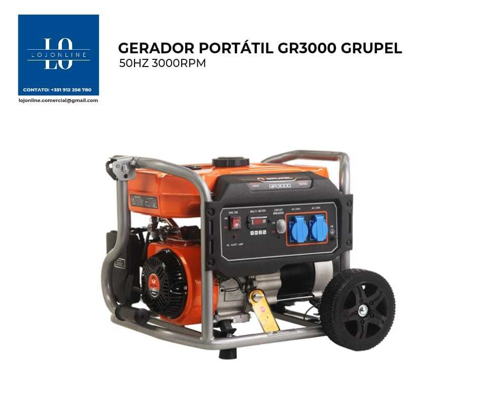Gerador Portátil GR3000 Grupel