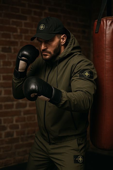 STONE ISLAND чоловічий спортивний костюм SOFTSHELL з флісом осінь зима
