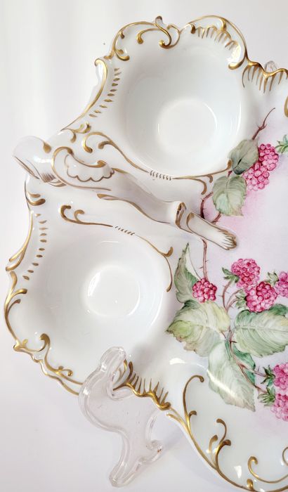 Przepiekny kabaret Limoges z wytwórni Giraud antyk