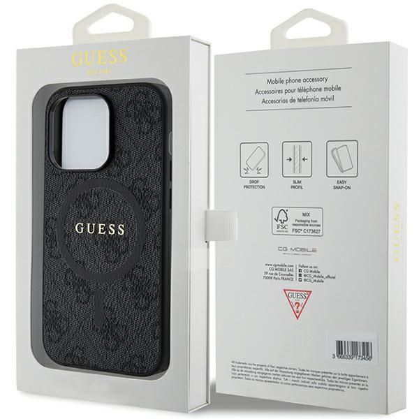 Etui Ochronne Guess 4G dla iPhone 15 Pro 6.1" MagSafe