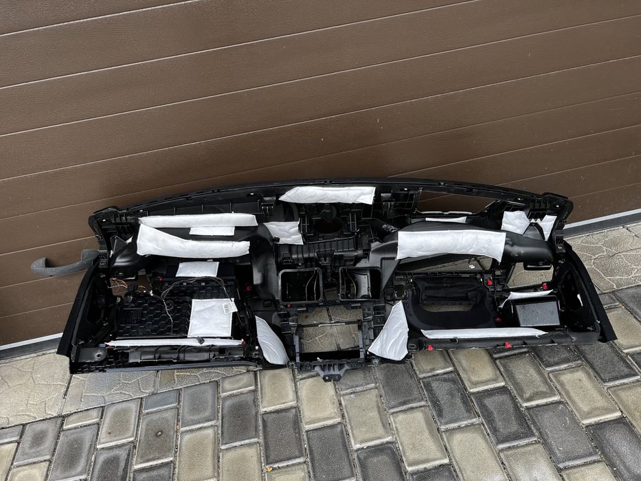 Торпедо консольна запчастини кокпит bmw x5 f15 x6 f16 f85 кожа