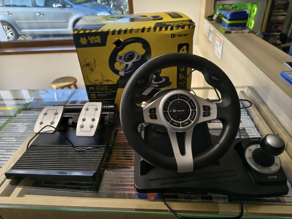 Kierownica Tracer Roadster 4in1. Pc, ps4, Xbox one, ps3