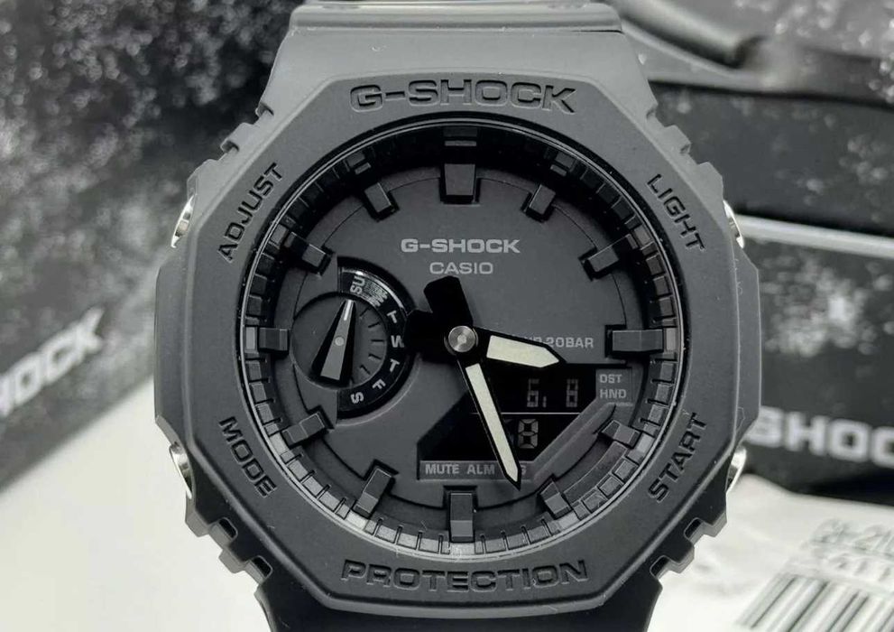 ОРИГИНАЛ Часы Casio G-Shock GA-2100 чёрные