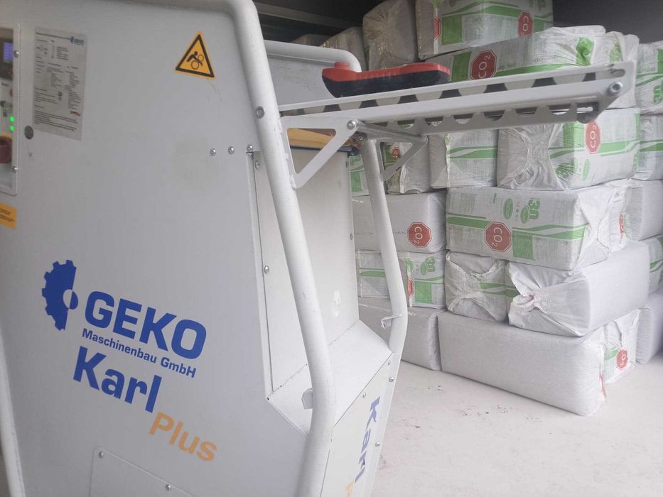 ocieplenia wełną celulozową wdmuchiwaną, wełną drzewną STEICOzell