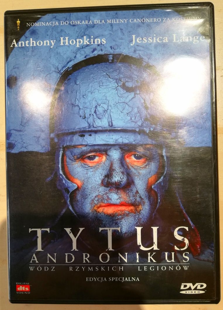 Tytus Andronikus film dvd Anthony Hopkins wyd. specjalne 2 płyty
