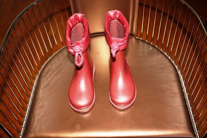 Galochas bordeaux de borracha da marca IGOR T.28
