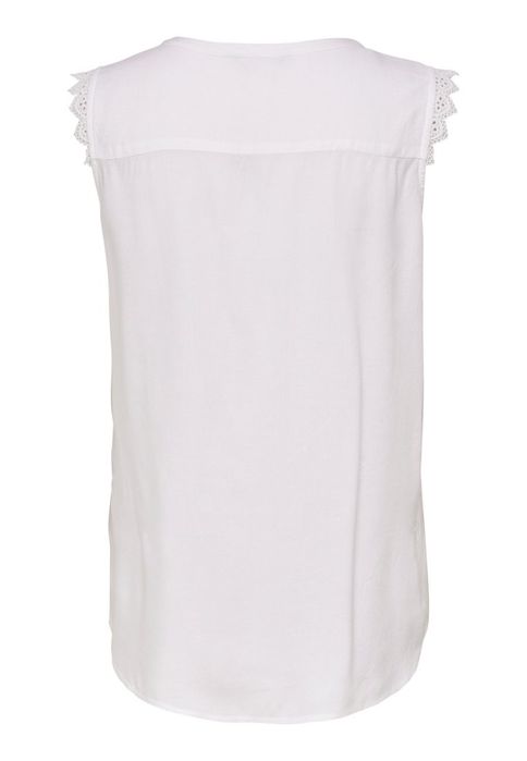 Bluzka biała bez rękawów  Only 38