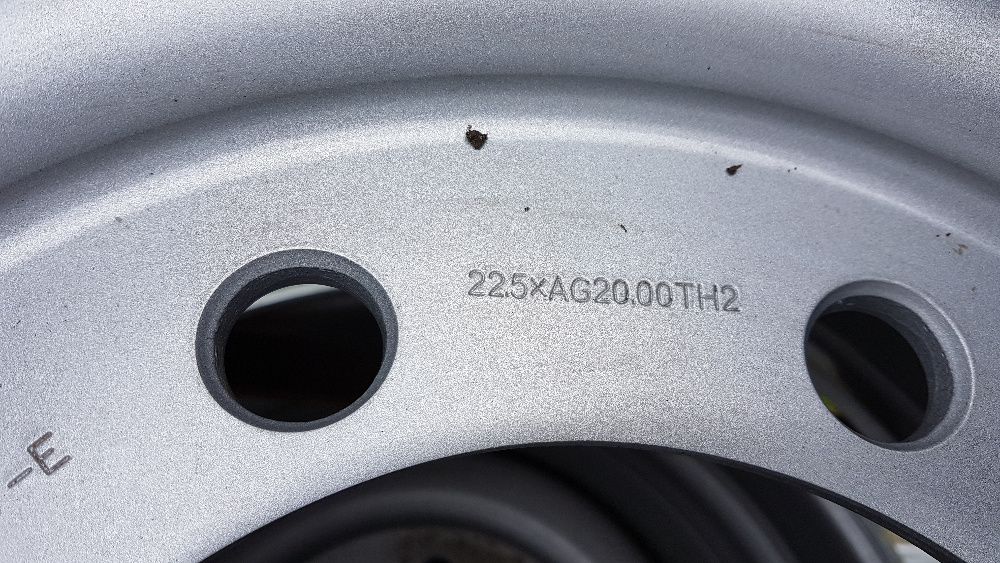 Felgi 22.5xAG20.00 TH2 8 otworów Nowe! 550/60R22.5 600/55R22.5