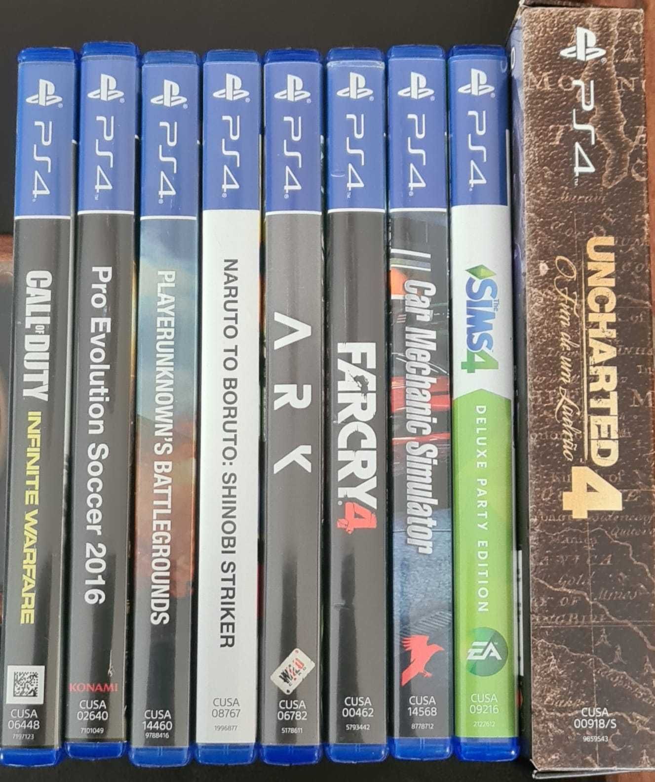 Conjunto de jogos para PS4