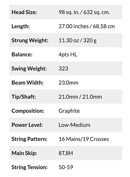 Babolat Pure strike - Projectone7 (17x19)