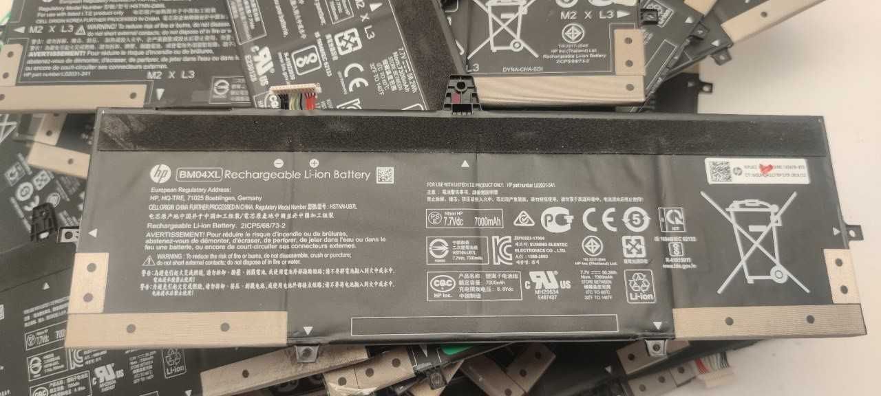 Батарея АКБ HP EliteBook X360 1030 G3 BM04XL 7.7V 56Wh
