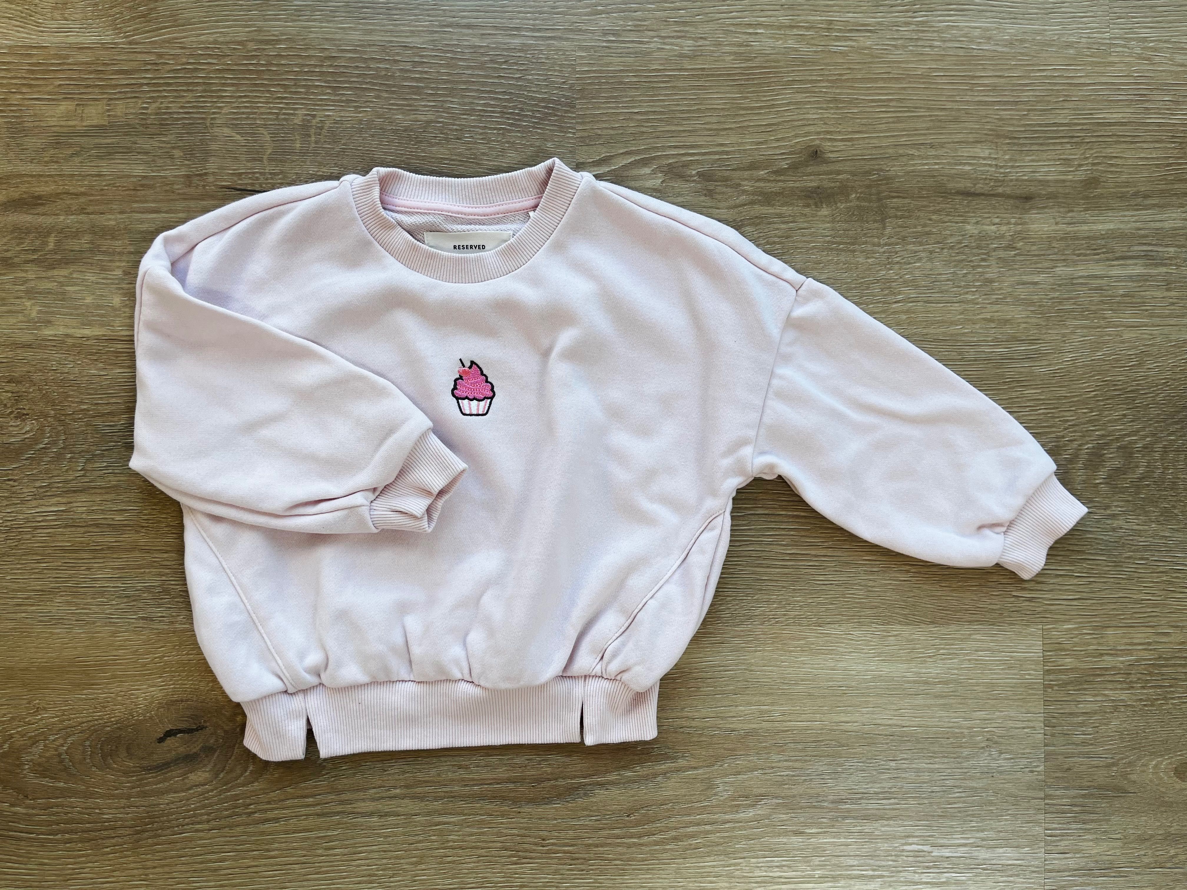 Bluza Reserved r. 98 bawełna pudrowy róż
