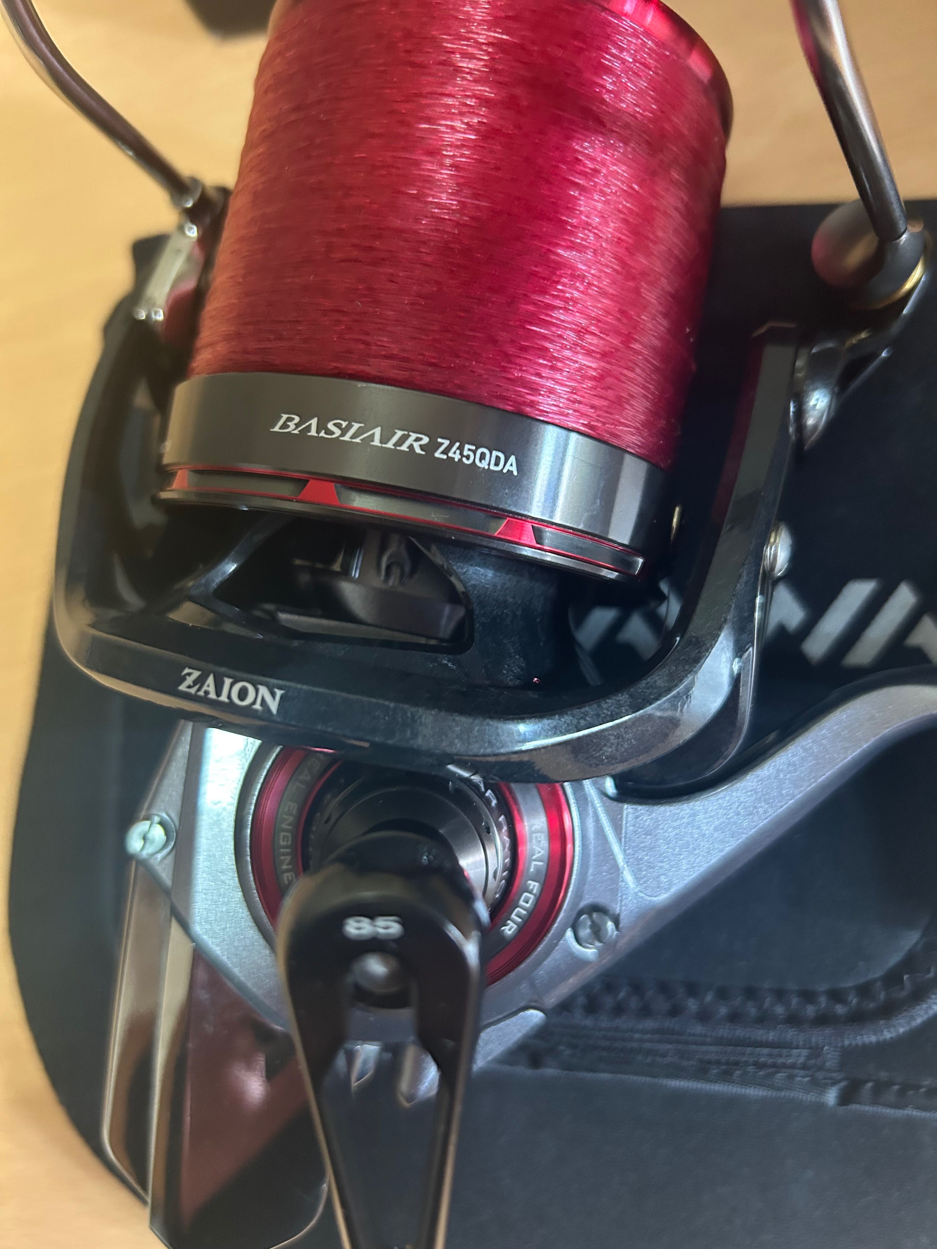 Carreto Daiwa Basiair Z45 QDA esta como Novo
