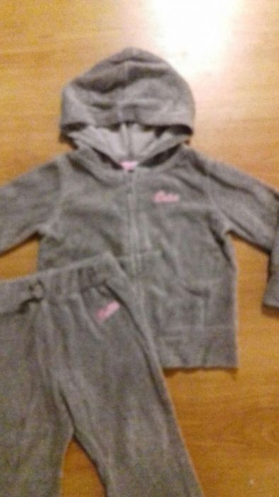 Cherokee 12-18 m-czny dres Cutie welur z tesco
