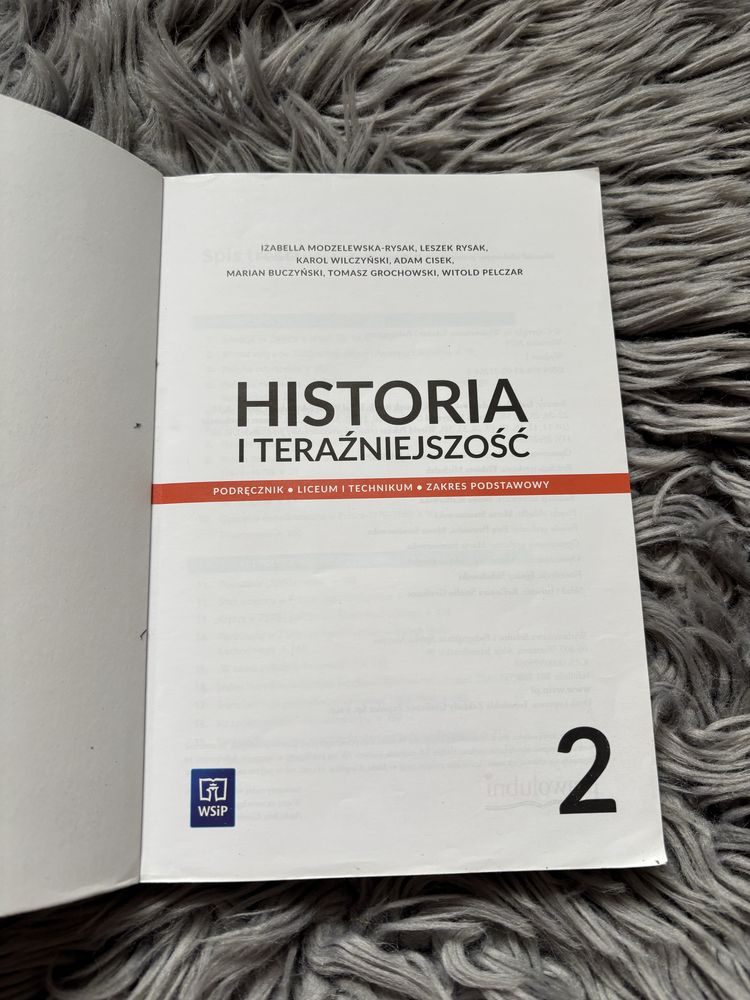 Historia i teraźniejszość podręcznik liceum i technikum 2