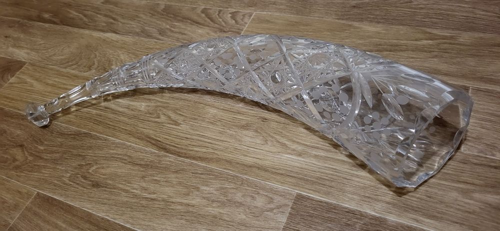 Ріг кришталевий сувенірний