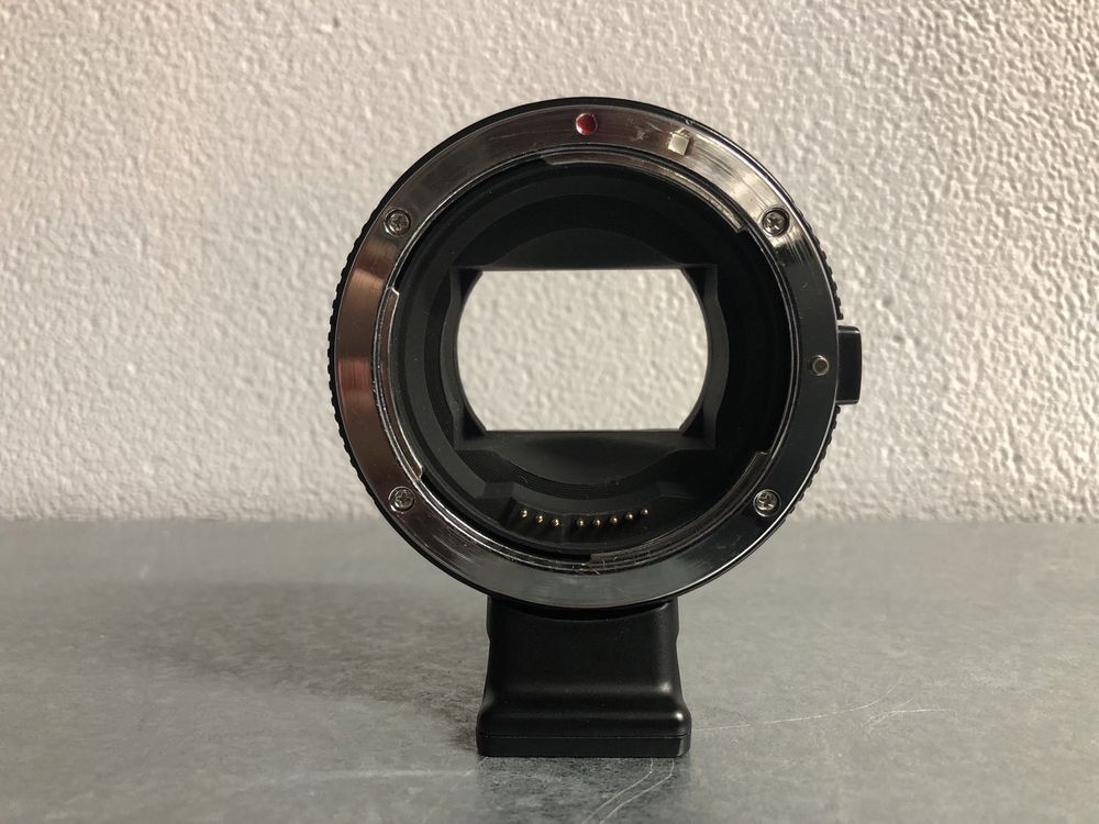 Commlite Autofocus adaptador canon para sony