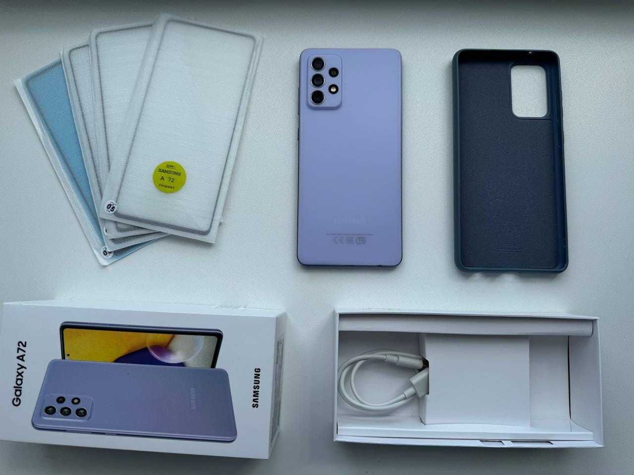 Смартфон Samsung A725F 6/128Gb violet + чохол, скло в подарунок