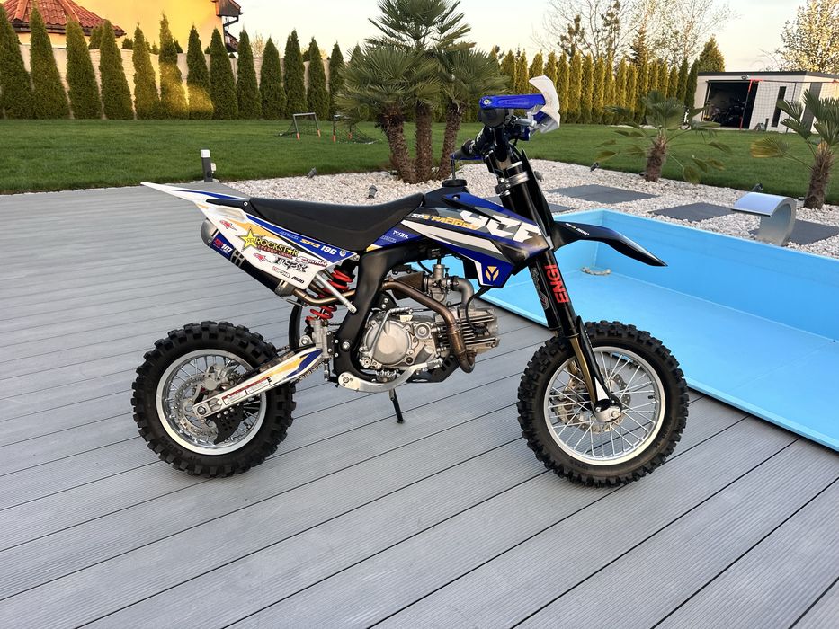 Pit Bike Ycf 190 stan igła 2 wydechy Scalavini