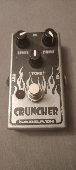 Overdrive distortion Cruncher od Sabbath reczna robota mocny TS
