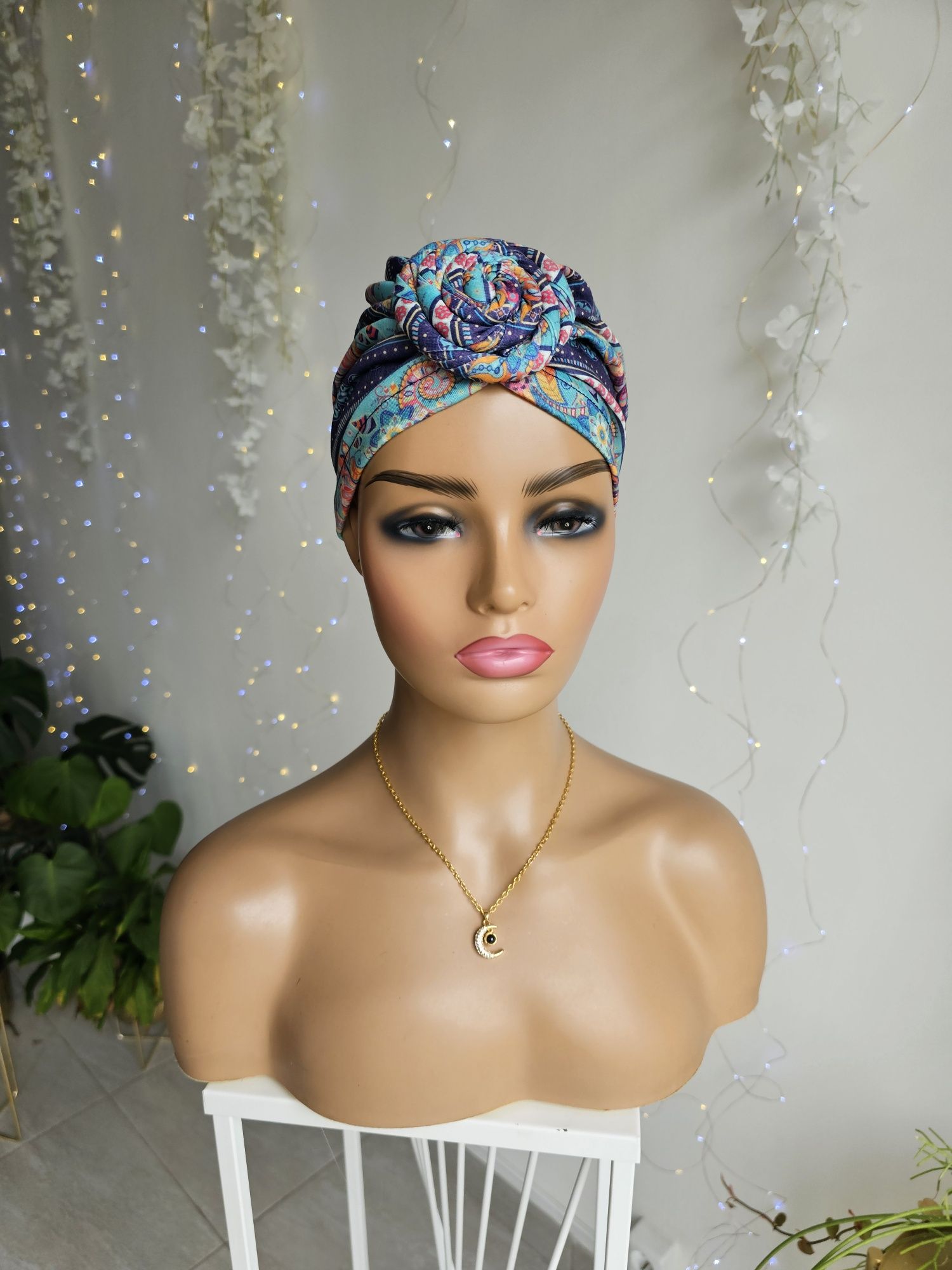 Turban chustka czapka Soa 2 chemioterapia nakrycie głowy