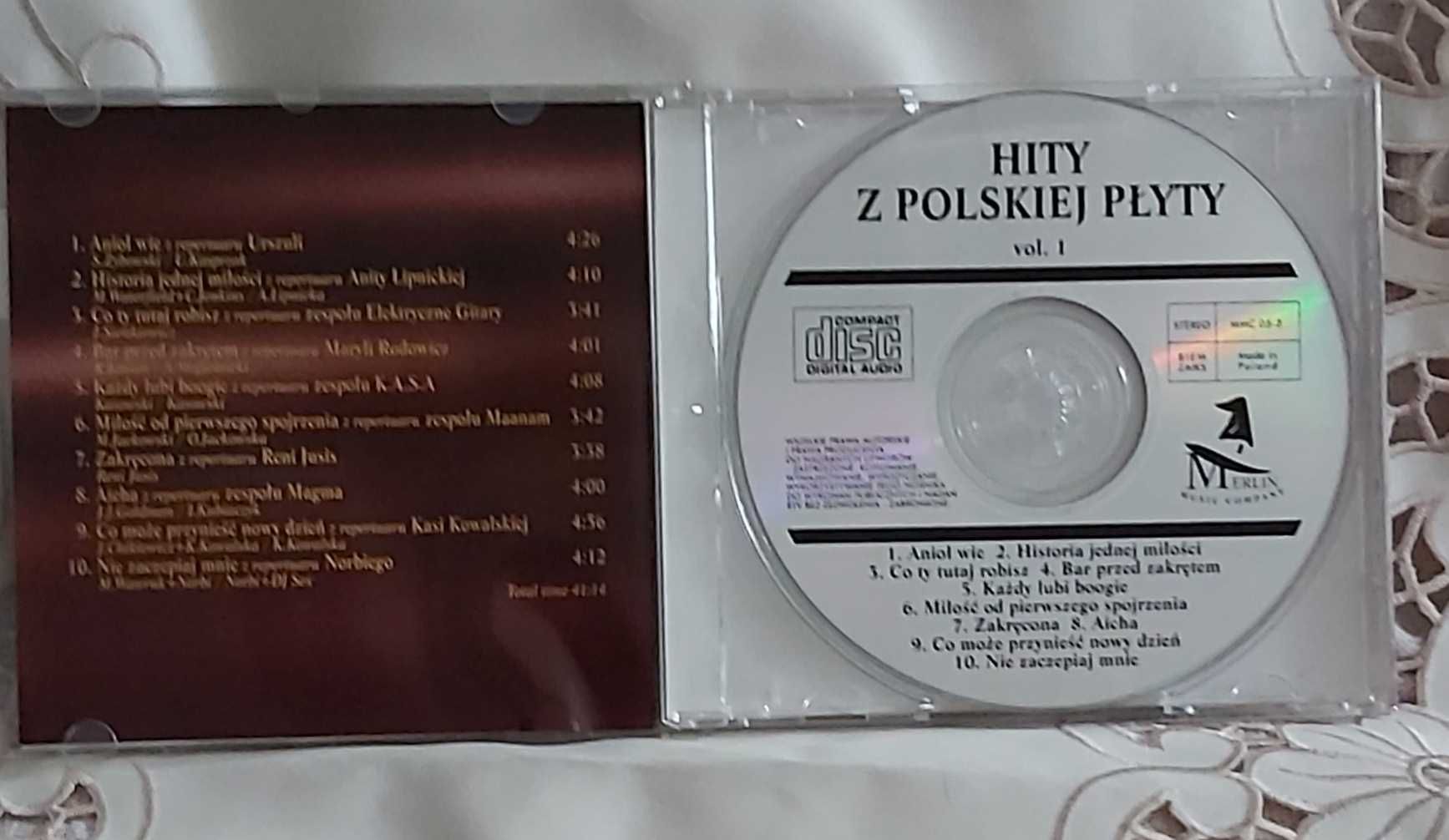 Płyta CD przeboje 1999 r