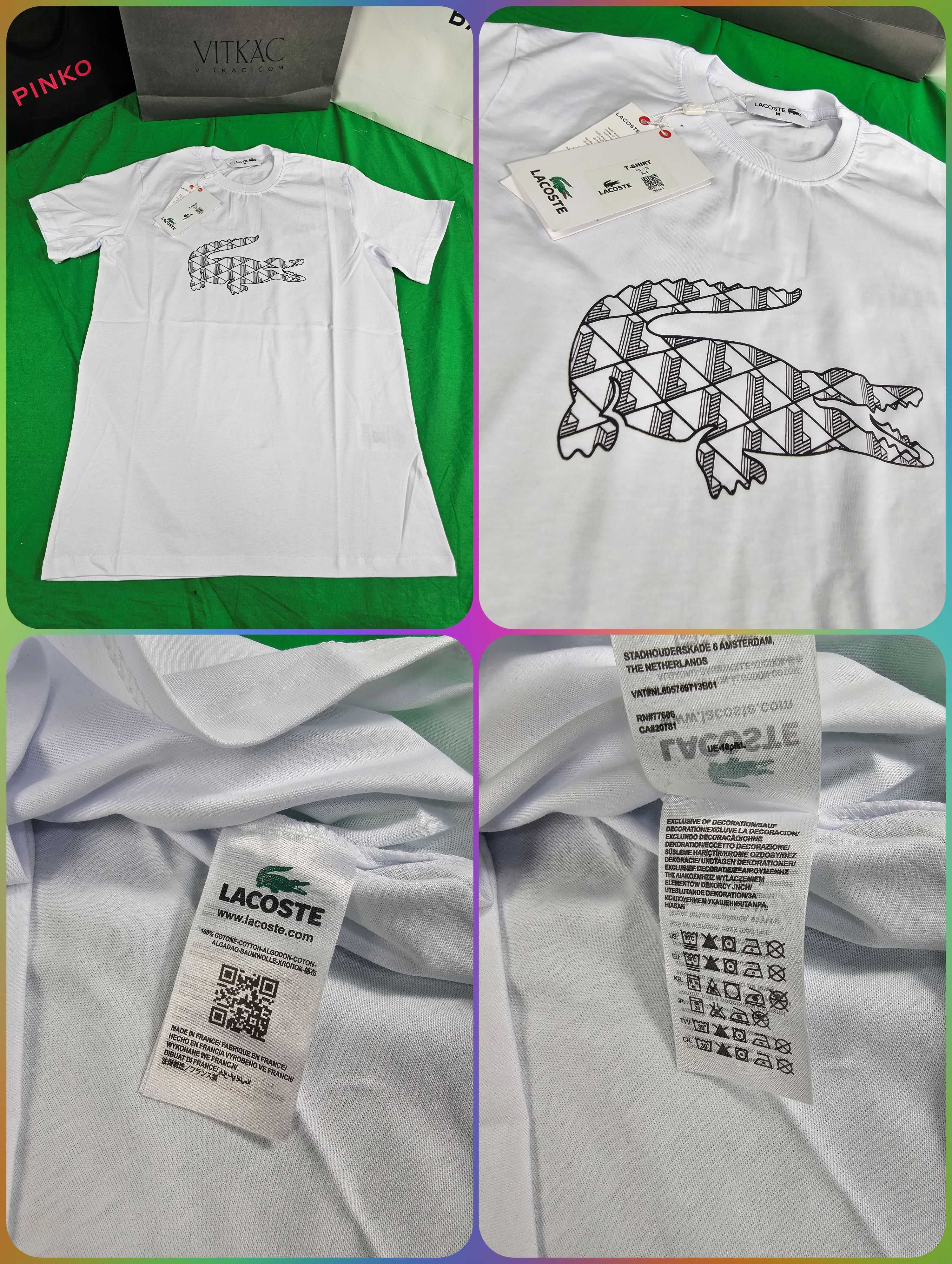Koszulki shirt off hugo boss męskie koszulka lacoste męska OUTLET