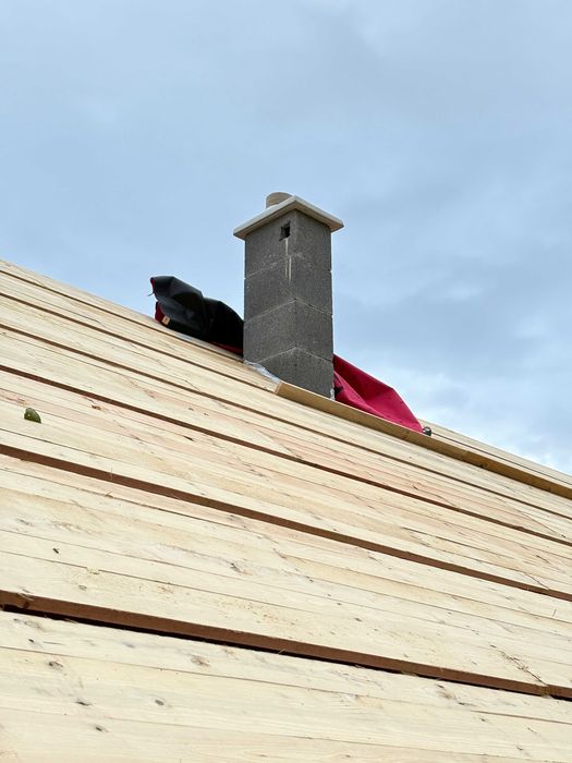 Zlecę ocieplenie i położenie płytek na kominie