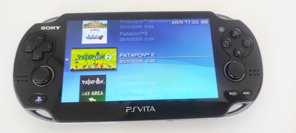 Playstation VITA Oled - Desbloqueada - Cartão 256GB