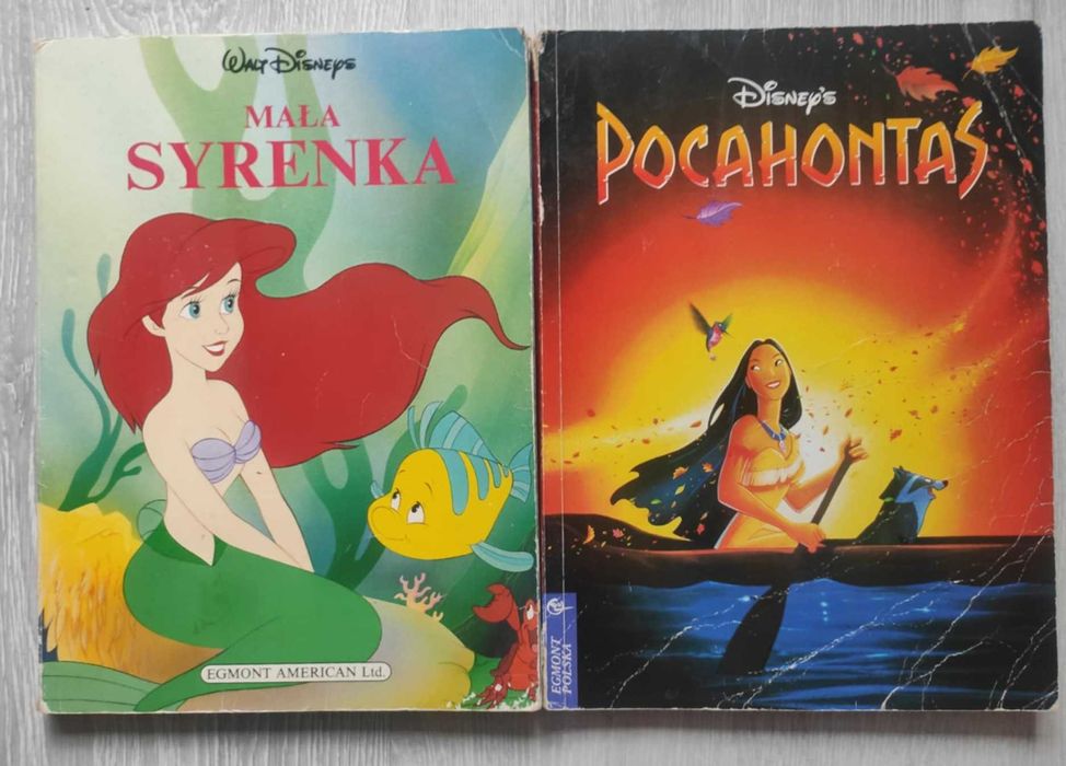 Pocahontas + Mała Syrenka Walt Disney